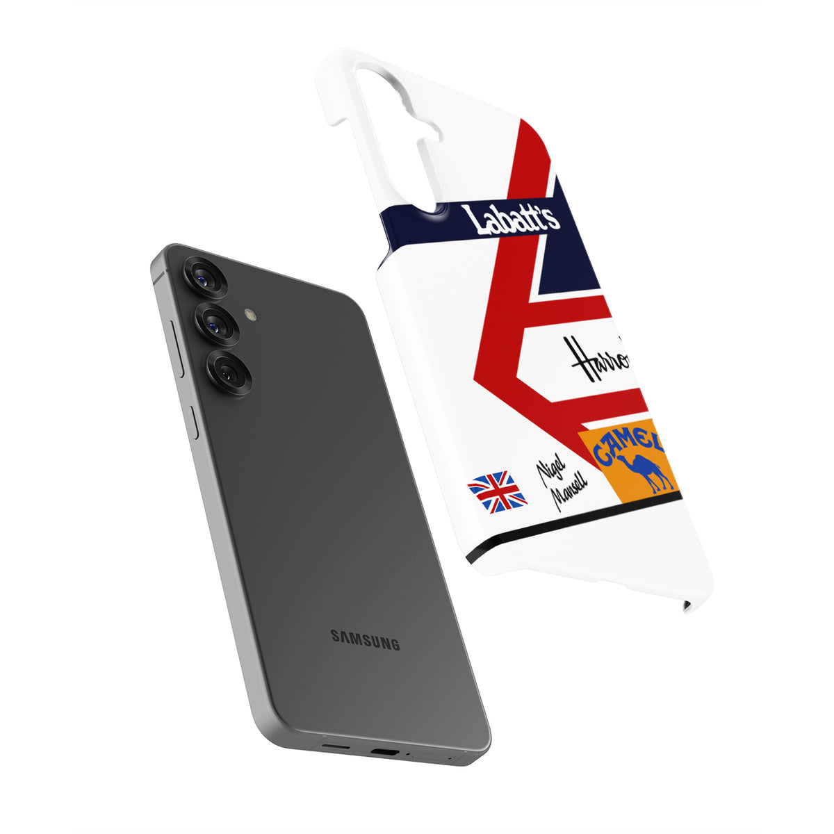 Legendary Nigel Mansell Helmet Case – Samsung Galaxy-Compatible