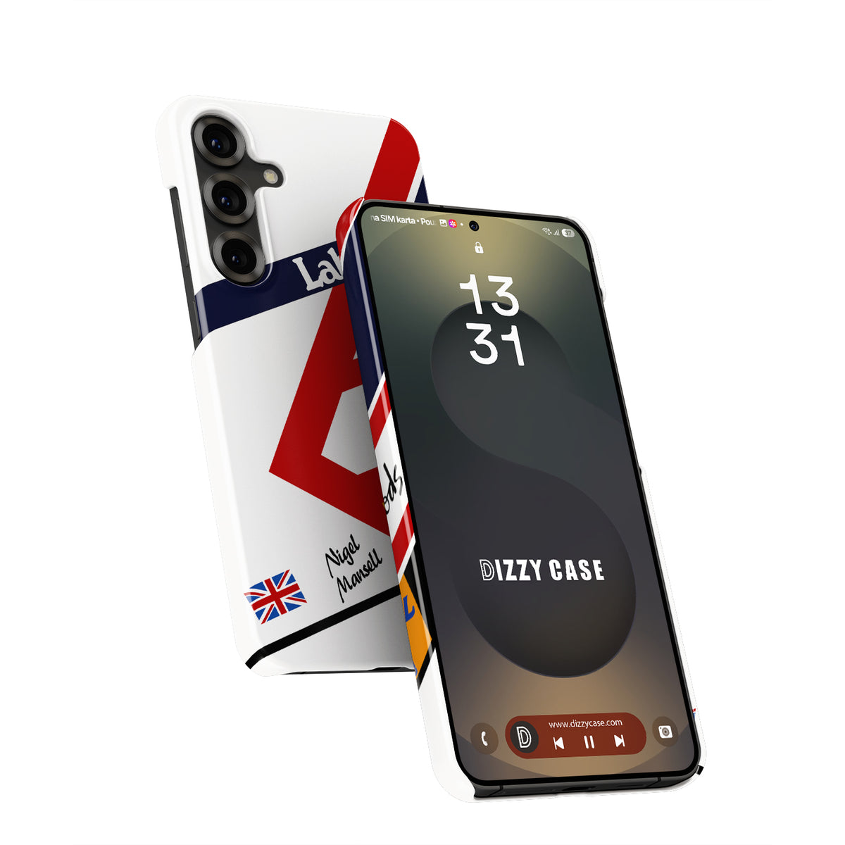 Legendary Nigel Mansell Helmet Case – Samsung Galaxy-Compatible