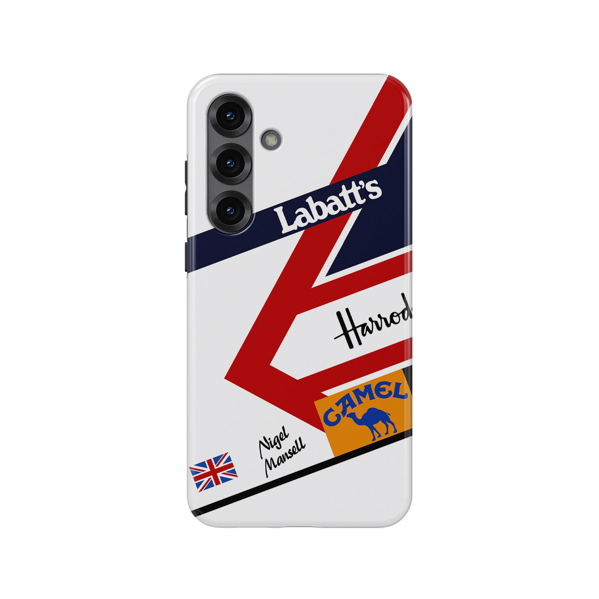 Legendary Nigel Mansell Helmet Case – Samsung Galaxy-Compatible