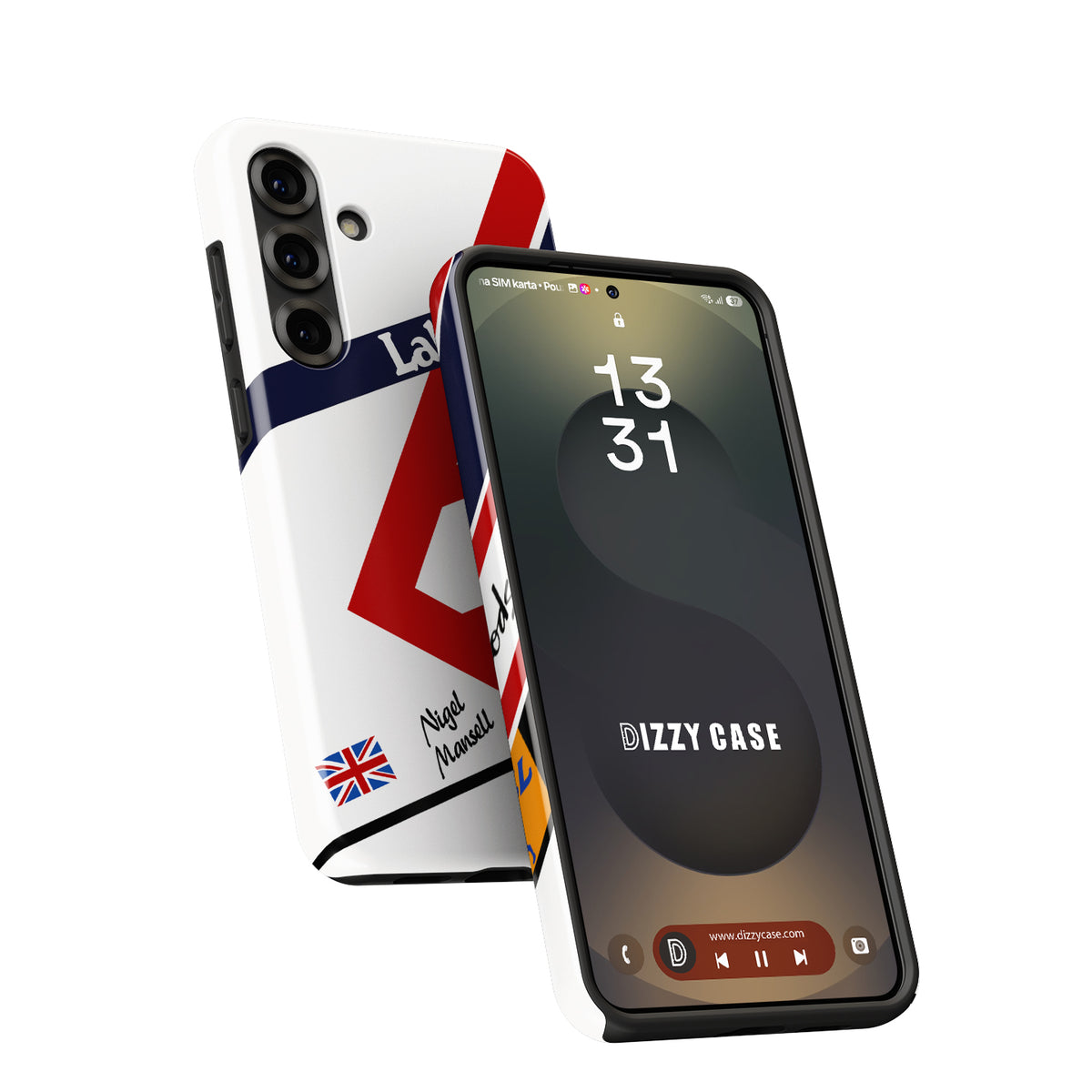 Legendary Nigel Mansell Helmet Case – Samsung Galaxy-Compatible