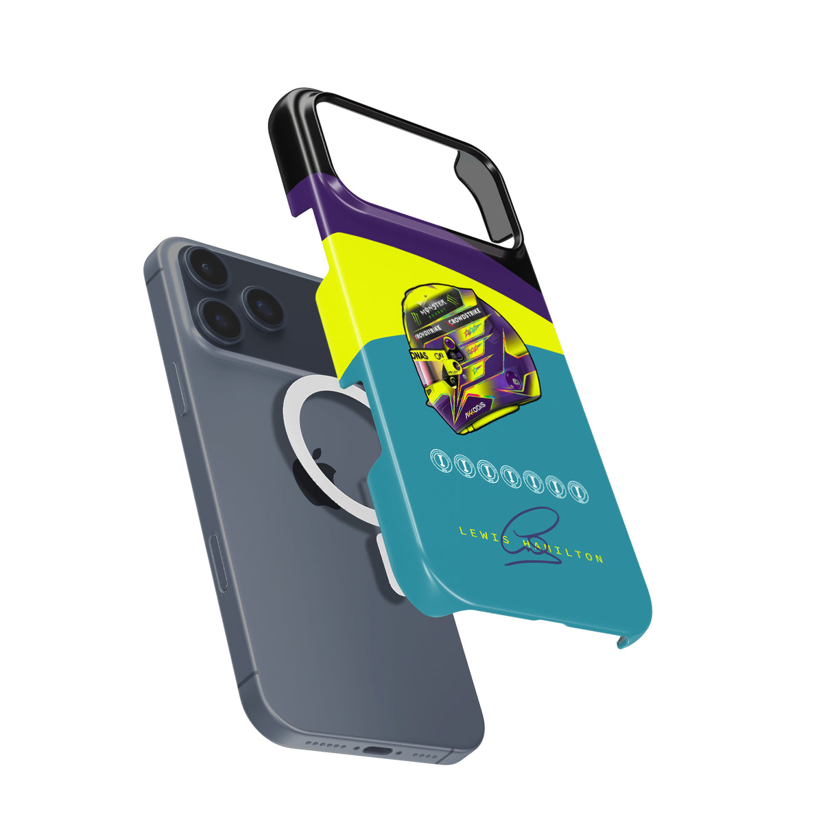 2023 Lewis Hamilton Helmet iPhone Case - Racing Legend Edition