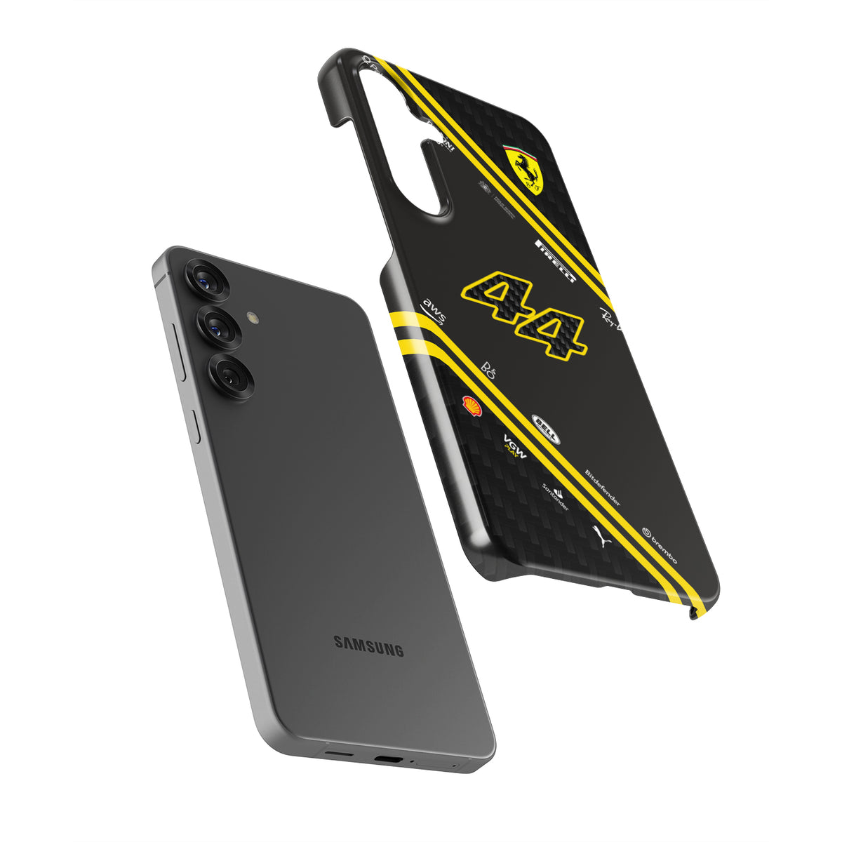 For F1 Fans: Lewis Hamilton LH44 Samsung Phone Case