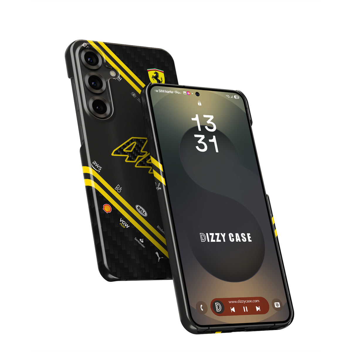 For F1 Fans: Lewis Hamilton LH44 Samsung Phone Case