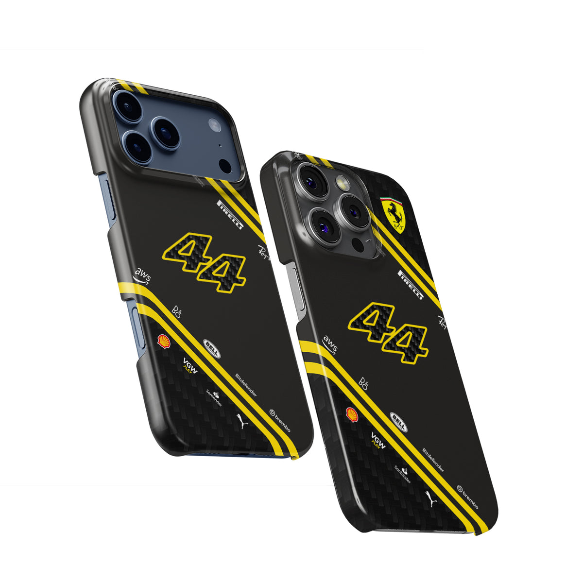 Lewis Hamilton LH44 2025 Edition F1 Formula 1 racing iPhone case view 2