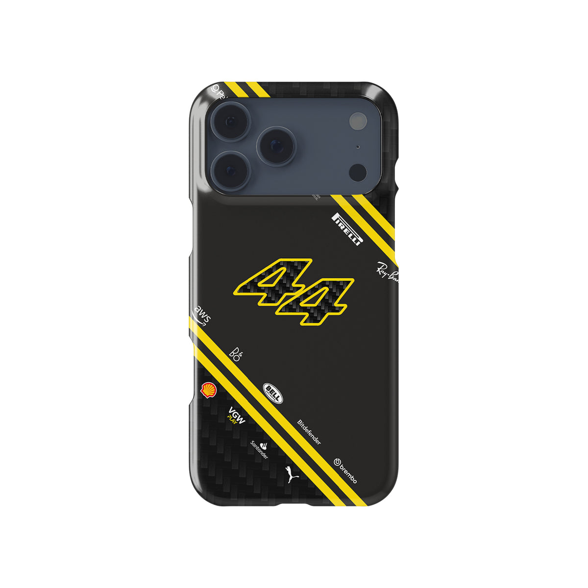 Lewis Hamilton LH44 2025 Edition F1 Formula 1 racing iPhone case view 1
