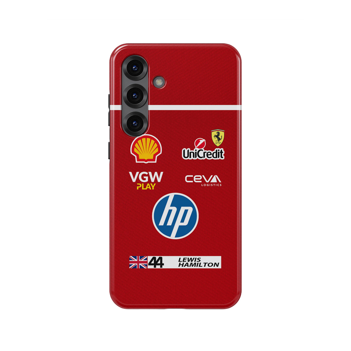 Lewis Hamilton 2025 Race Suit Phone Case – Samsung Galaxy)