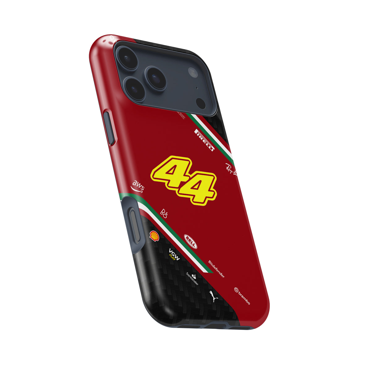 Lewis Hamilton LH44 2025 F1 Formula 1 racing iPhone case view 8