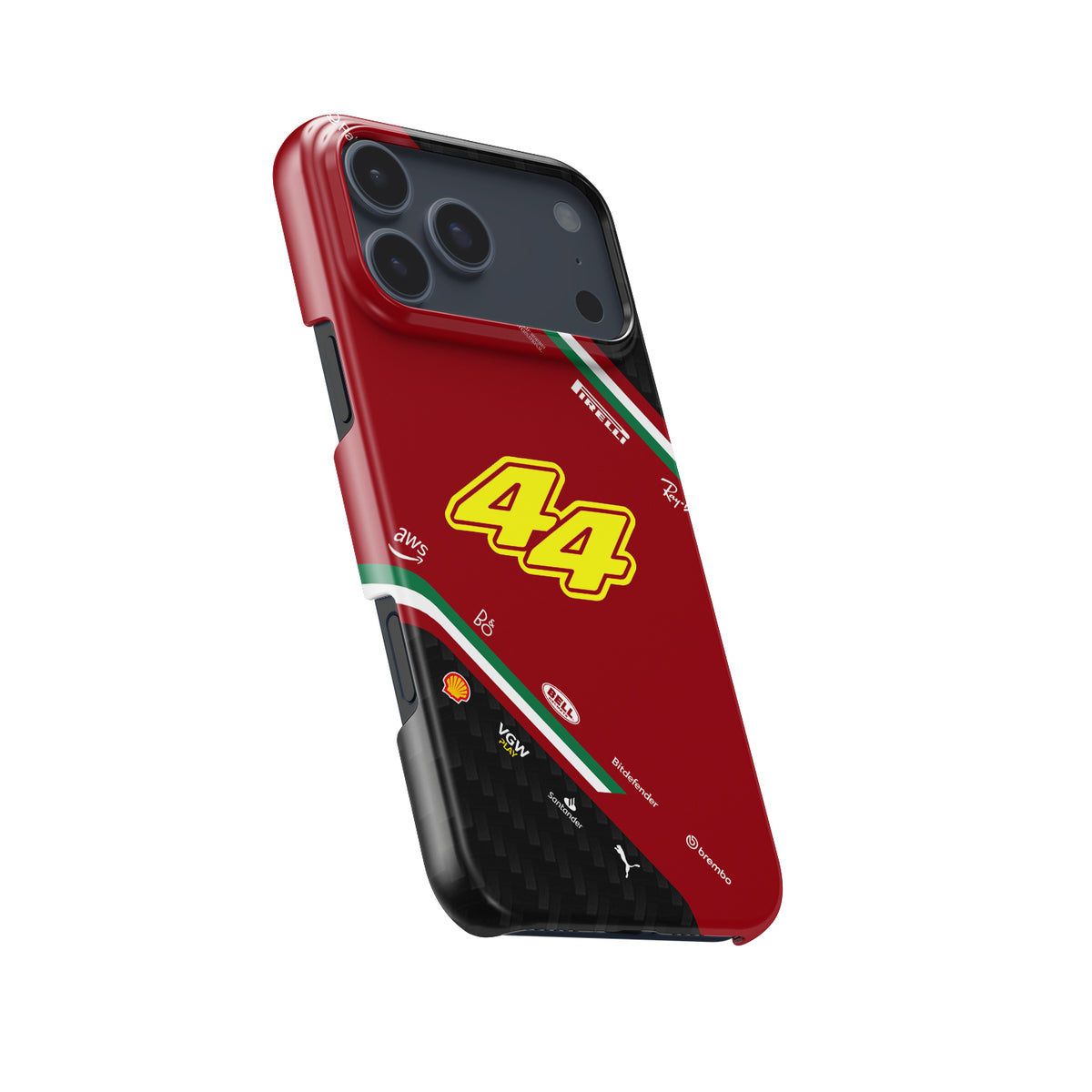 Lewis Hamilton LH44 2025 F1 Formula 1 racing iPhone case view 5