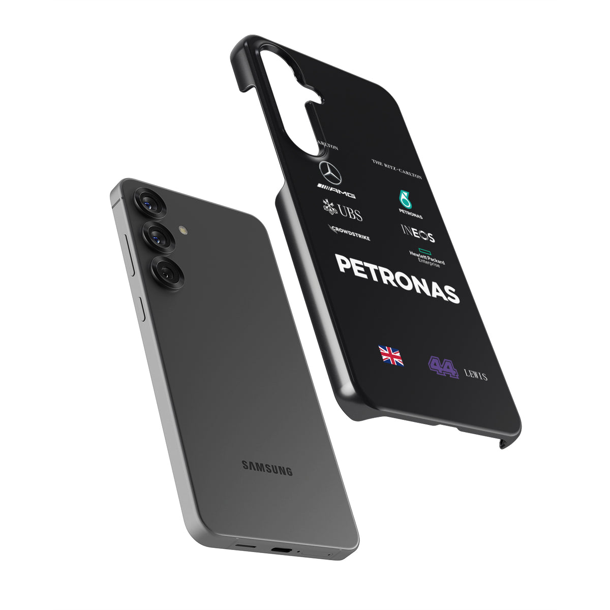 Formula 1 Champion - Lewis Hamilton Samsung Phone Case