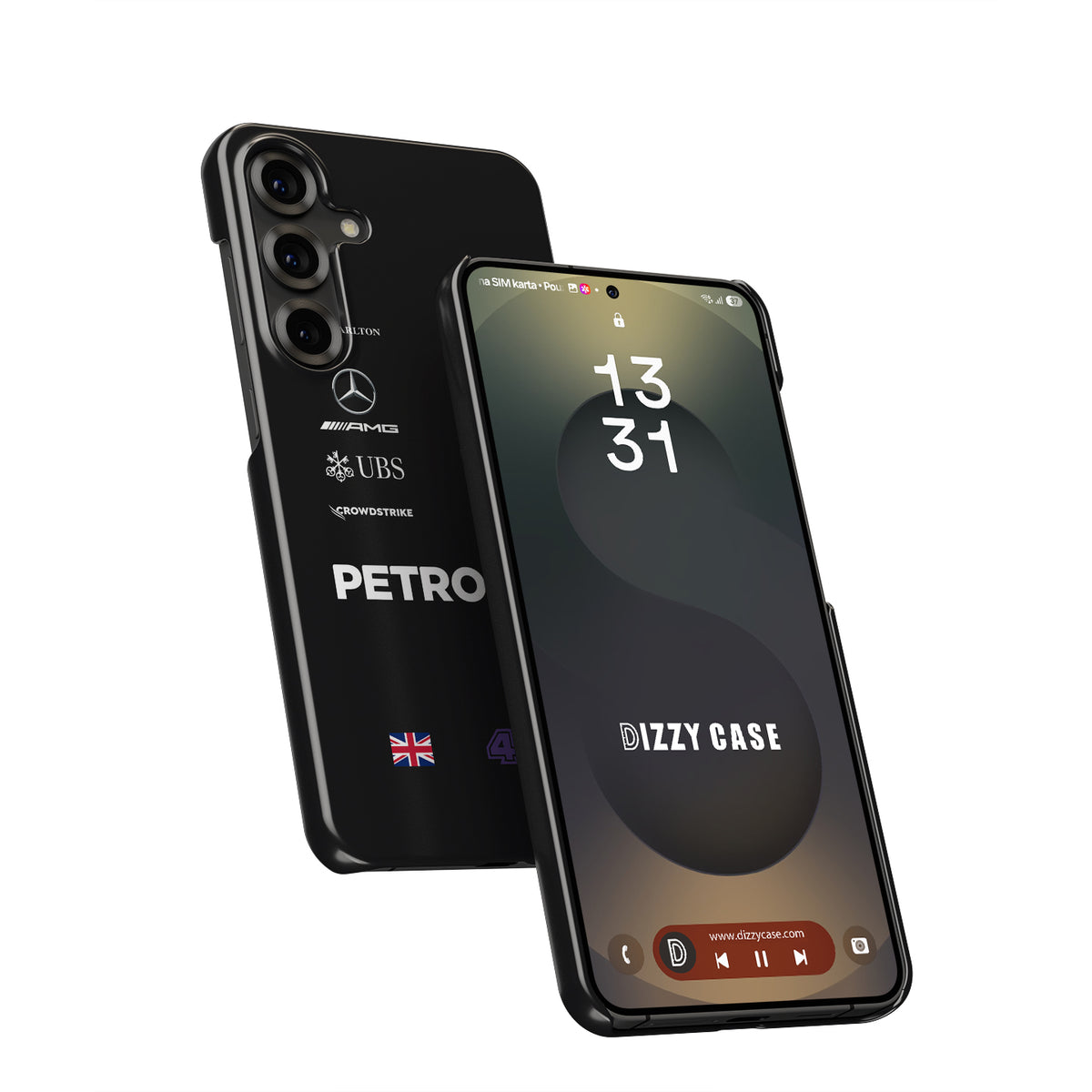 Formula 1 Champion - Lewis Hamilton Samsung Phone Case