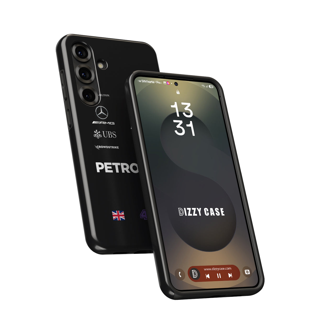 Formula 1 Champion - Lewis Hamilton Samsung Phone Case