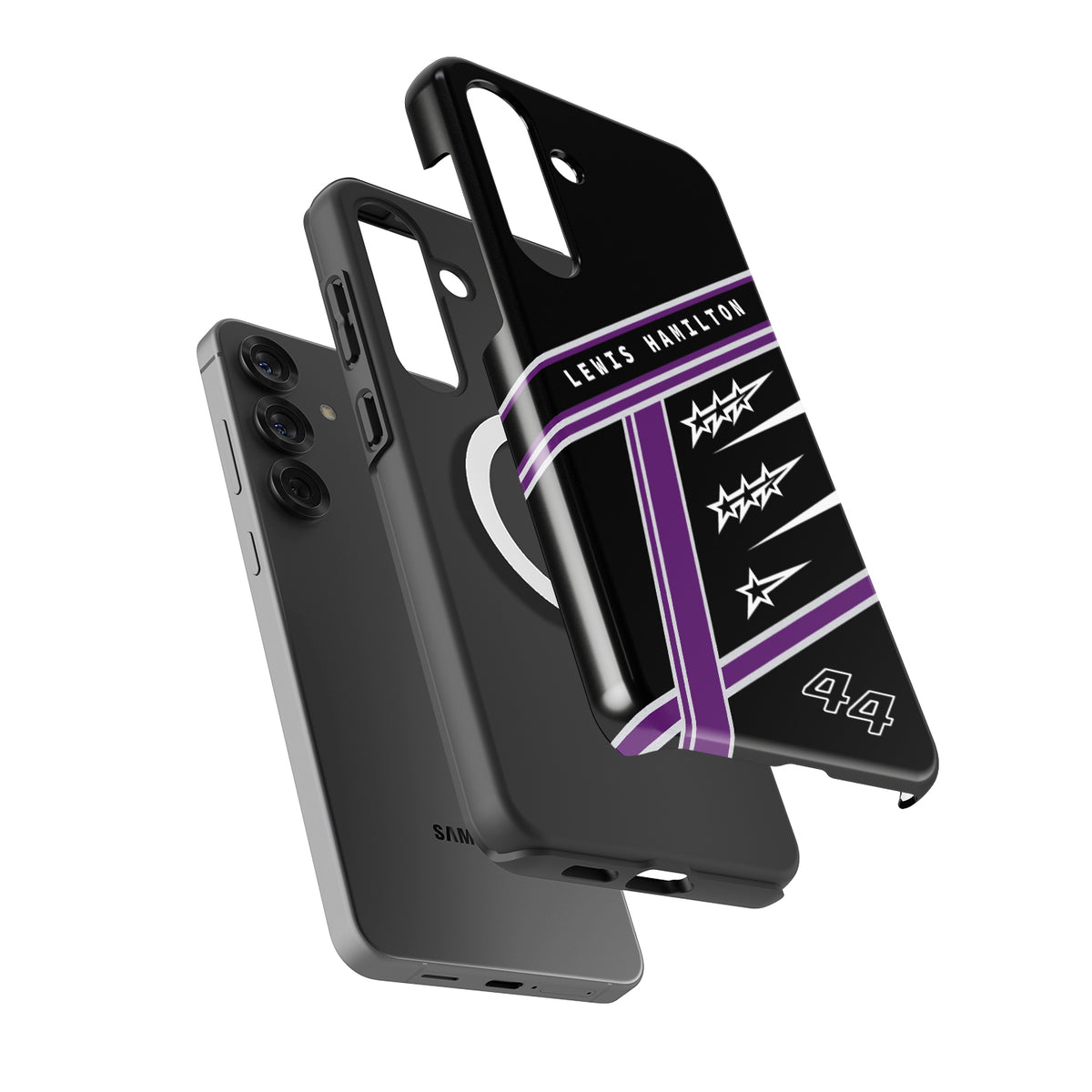 Lewis Hamilton Seven Crowns Samsung Galaxy Case - F1 Champion Edition