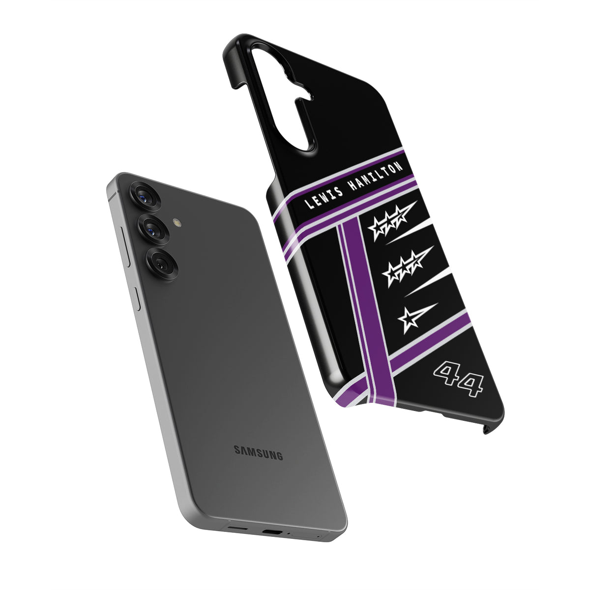 Lewis Hamilton Seven Crowns Samsung Galaxy Case - F1 Champion Edition