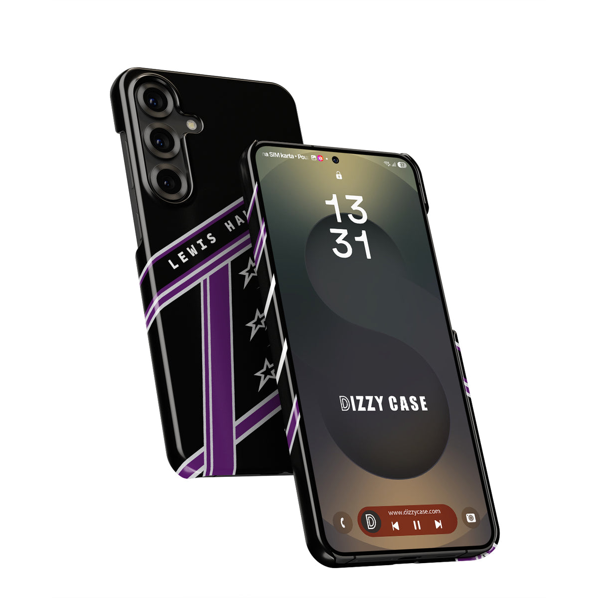 Lewis Hamilton Seven Crowns Samsung Galaxy Case - F1 Champion Edition