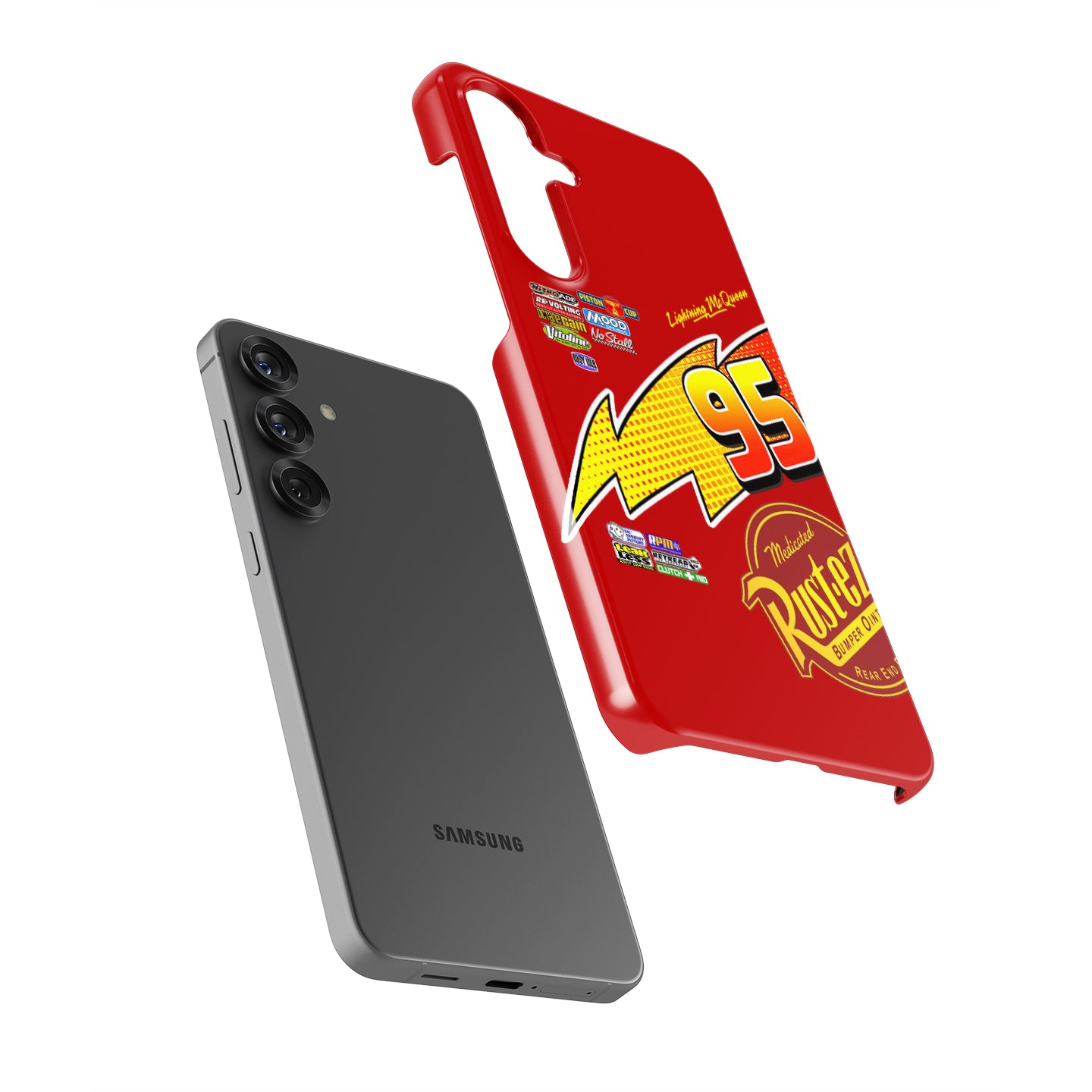 Lightning #95 Racing Phone Case – Rust-eze Livery Tribute (for Samsung Galaxy)
