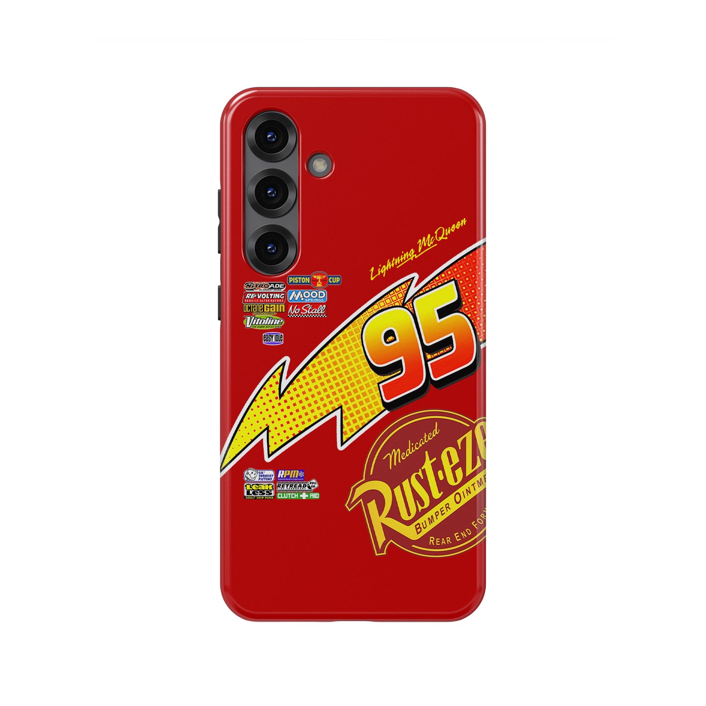 Lightning #95 Racing Phone Case – Rust-eze Livery Tribute (for Samsung Galaxy)