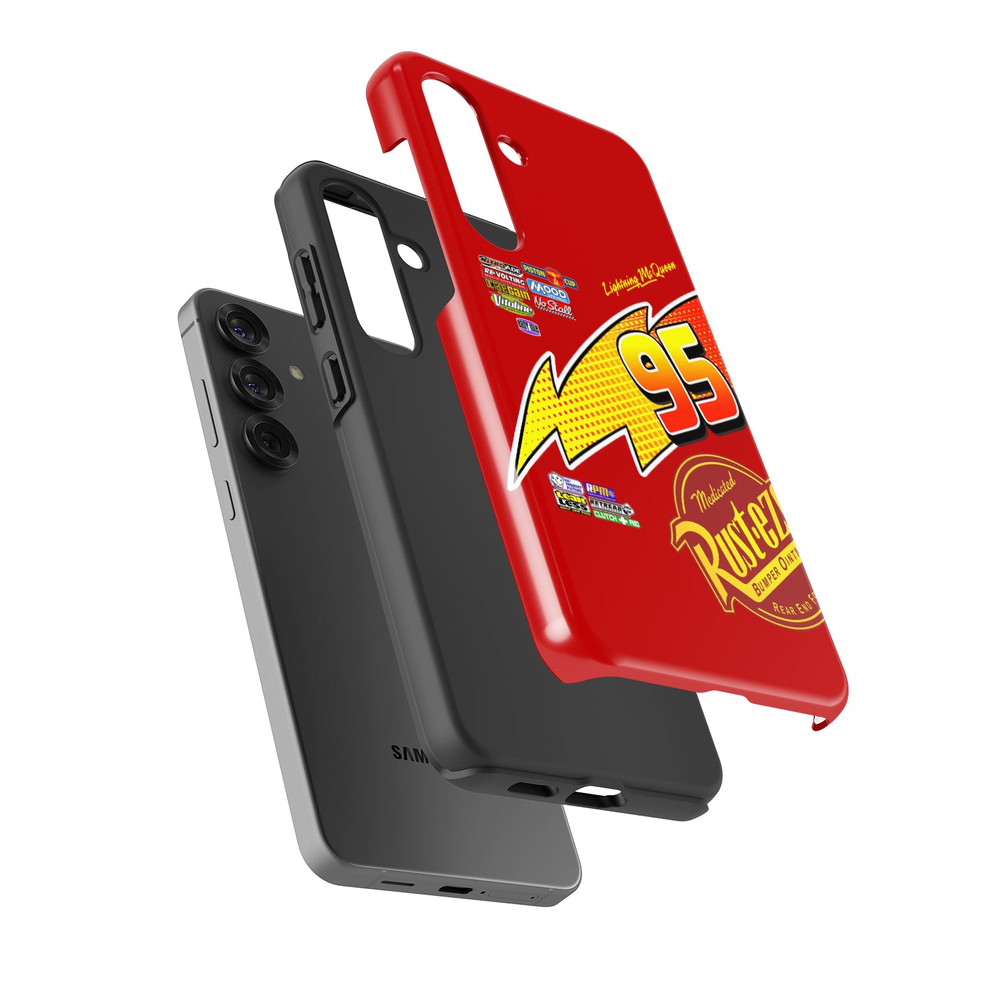 Lightning #95 Racing Phone Case – Rust-eze Livery Tribute (for Samsung Galaxy)