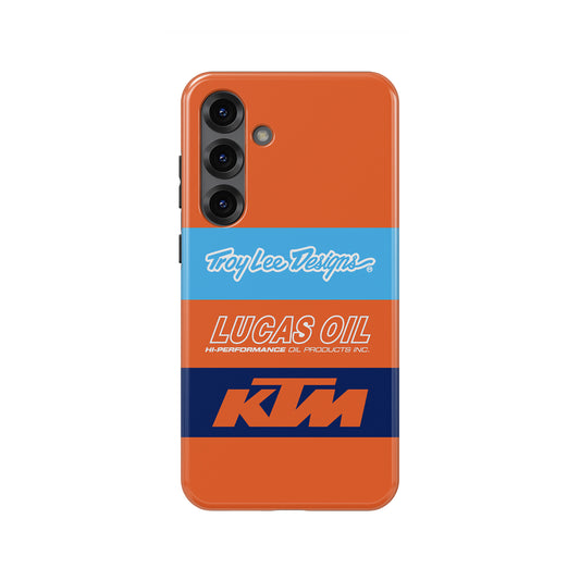 MXGP TLD Lucas Oil KTM Phone Case: Racing Style & Tough Protection