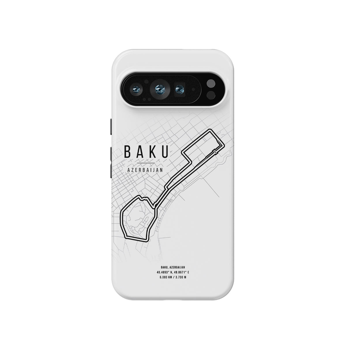 Racing Legacy Google Case - Baku Grand Prix Design