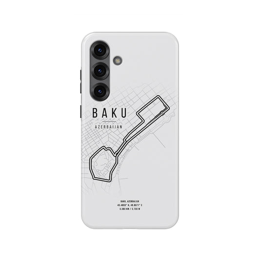 Azerbaijan GP Baku Map Snap Case for Samsung Galaxy