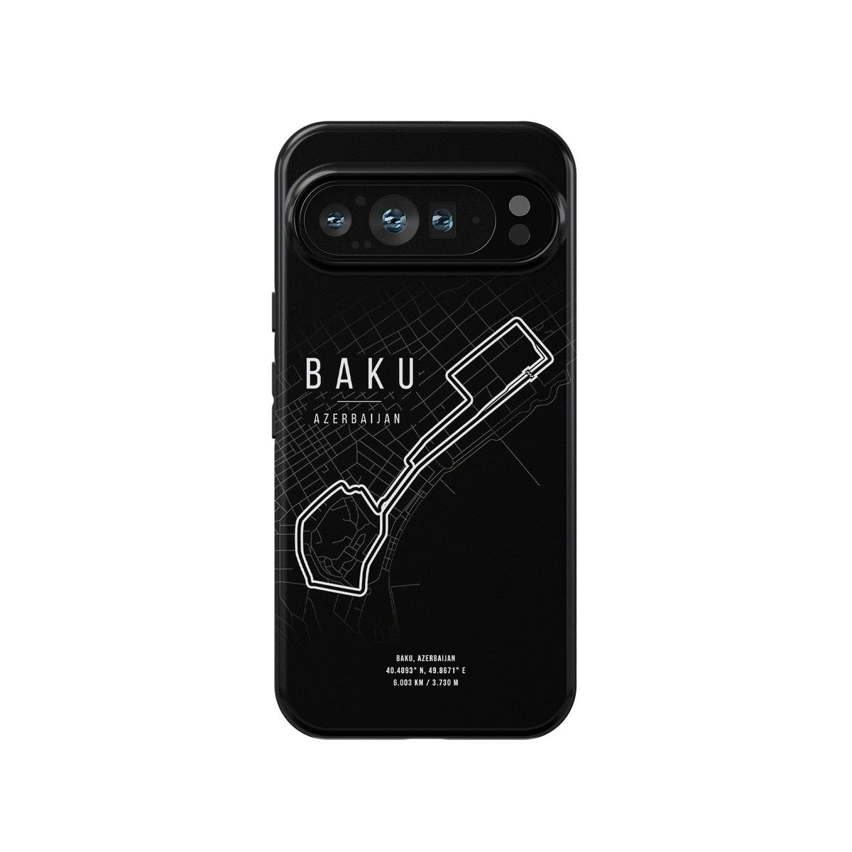 Racing Legacy Google Case - Baku Grand Prix Design