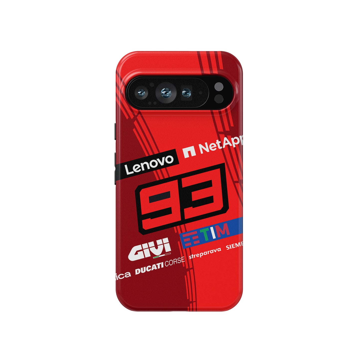 Marc Márquez Ducati MotoGP Phone Case – #93 Racing DNA for Pixel & More