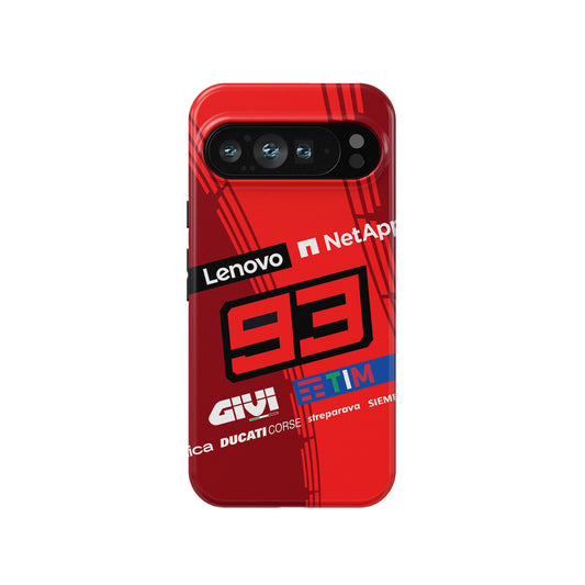 Marc Márquez Ducati MotoGP Phone Case – #93 Racing DNA for Pixel & More