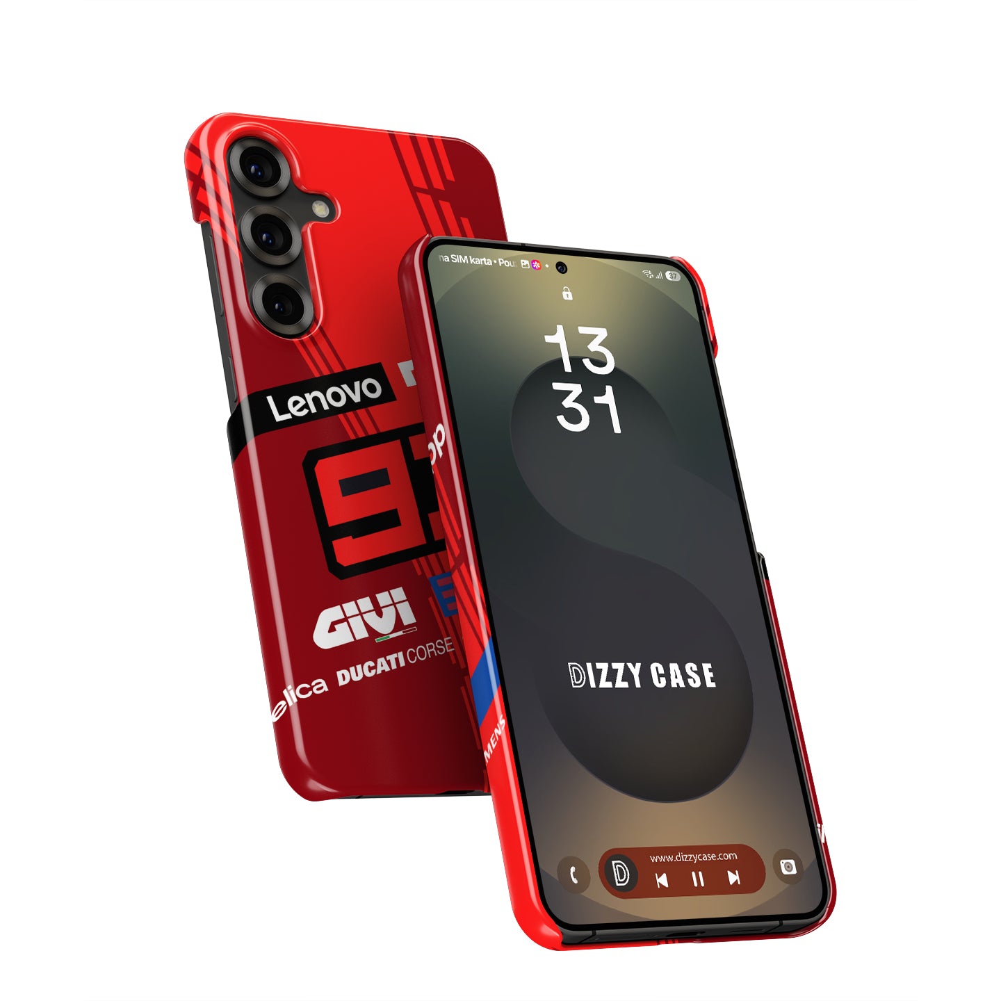 Marc Márquez 93 Ducati Racing Phone Case – MotoGP Inspired Design for Samsung