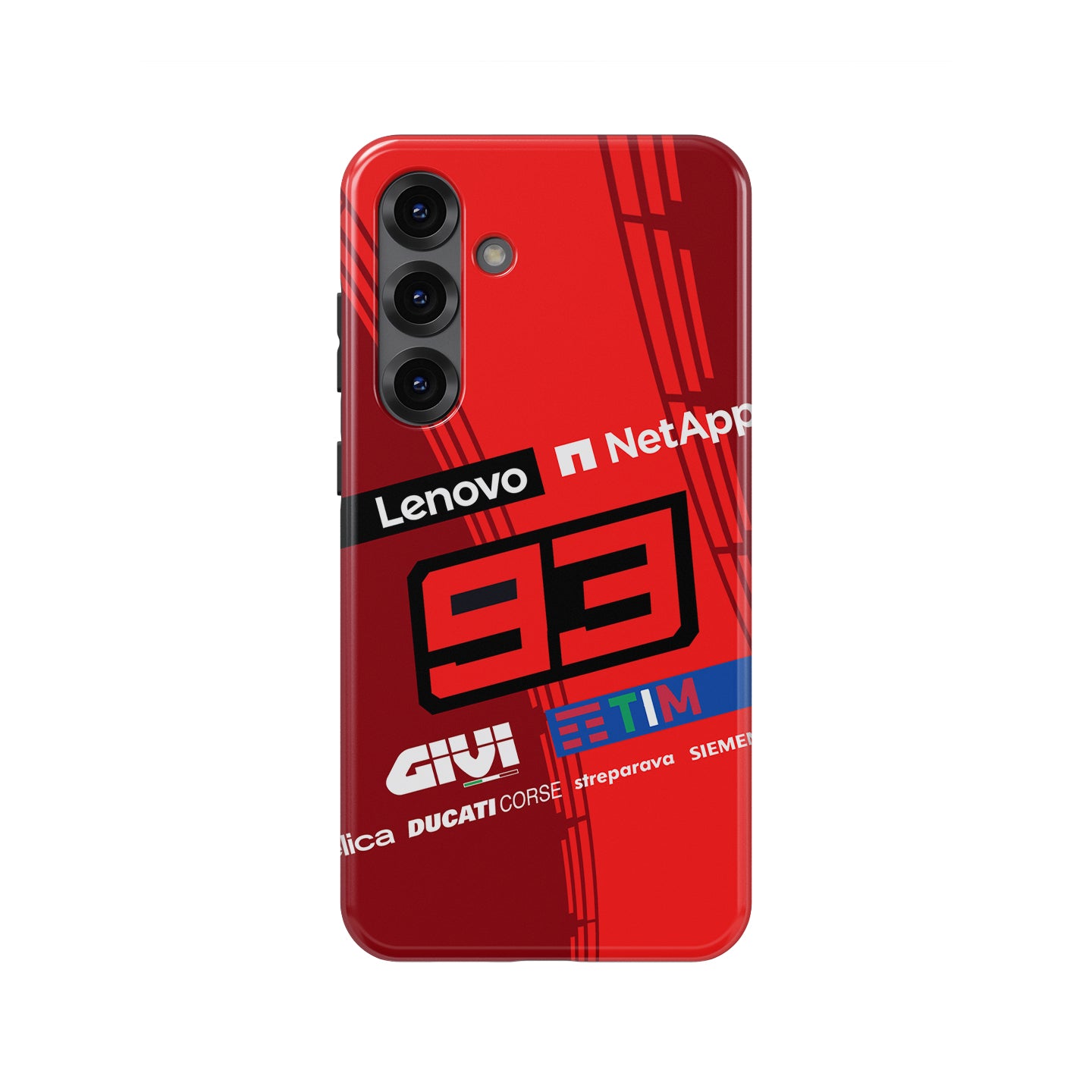 Marc Márquez 93 Ducati Racing Phone Case – MotoGP Inspired Design for Samsung