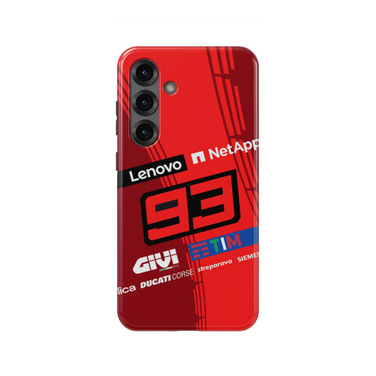 Marc Márquez 93 Ducati Racing Phone Case – MotoGP Inspired Design for Samsung