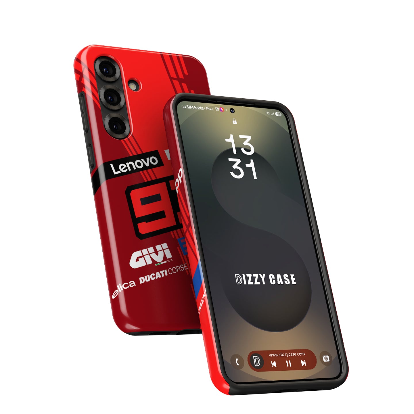 Marc Márquez 93 Ducati Racing Phone Case – MotoGP Inspired Design for Samsung