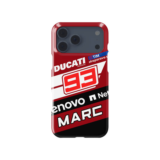 Marc Marquez #93 Ducati GP26 2026 Livery - iPhone Case