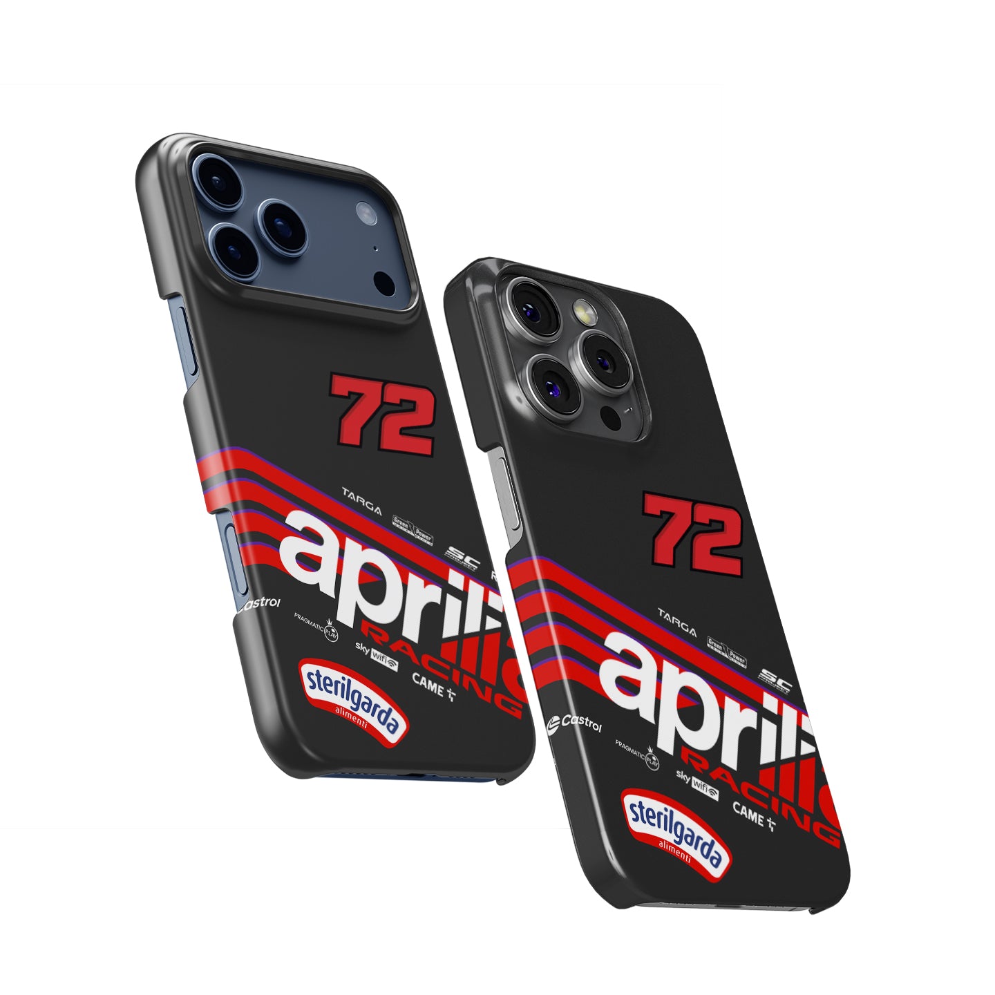 Marco Bezzecchi 2025 MotoGP Phone Case – Aprilia Racing Livery Design for iPhone