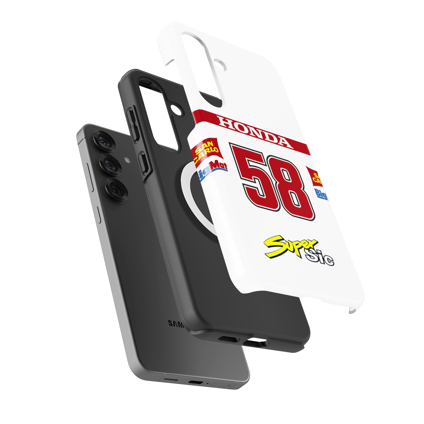 Marco Simoncelli HONDA RC212V Phone Case – MotoGP Protection & Style