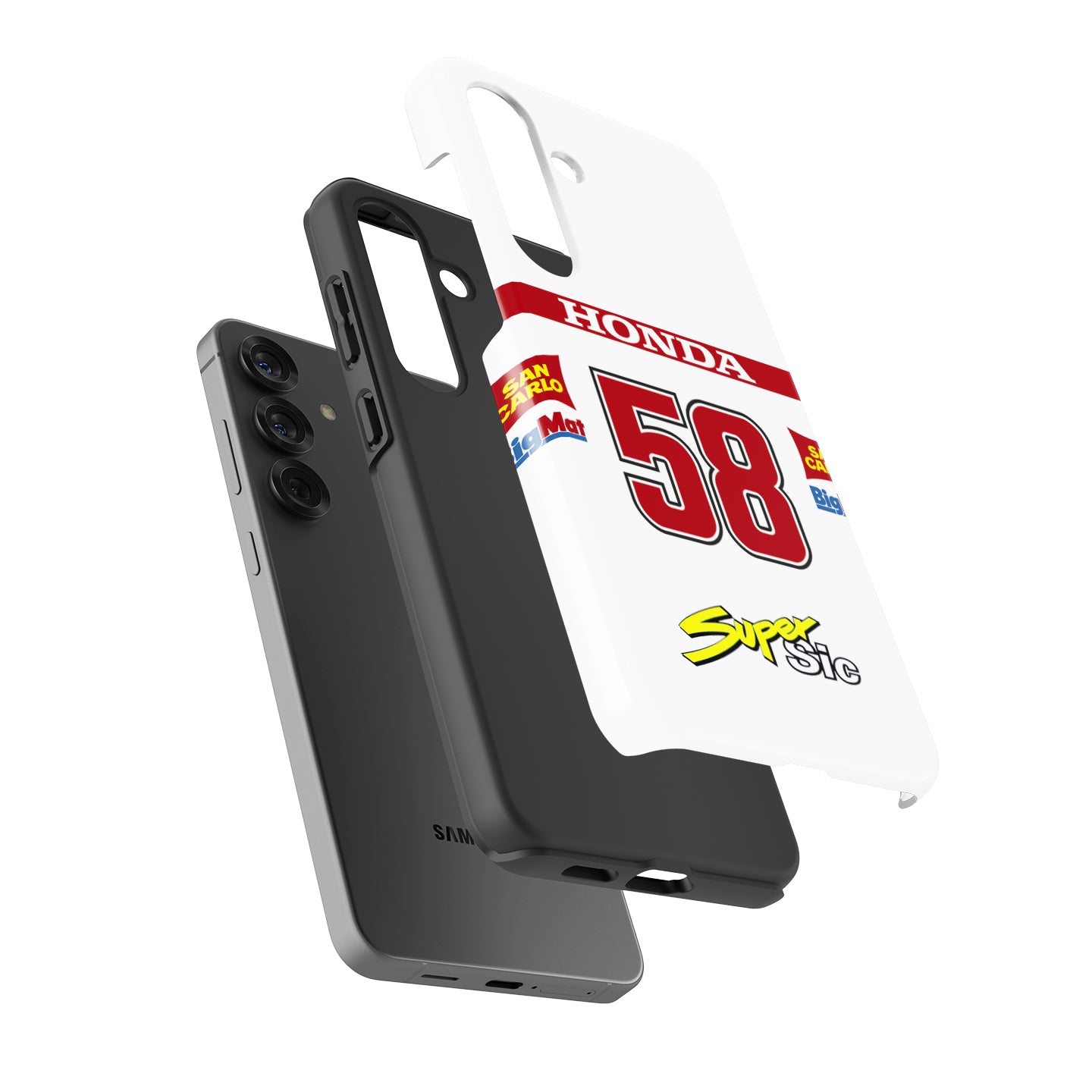 Marco Simoncelli HONDA RC212V Phone Case – MotoGP Protection & Style