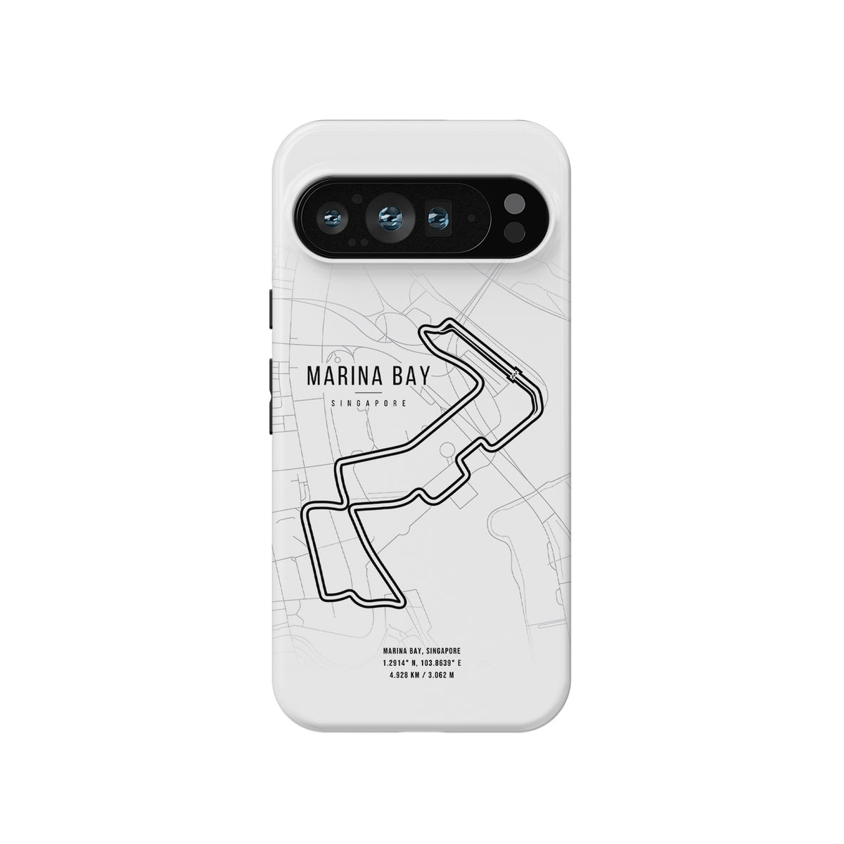 Singapore Grand Prix Google Case – Marina Bay Track Map