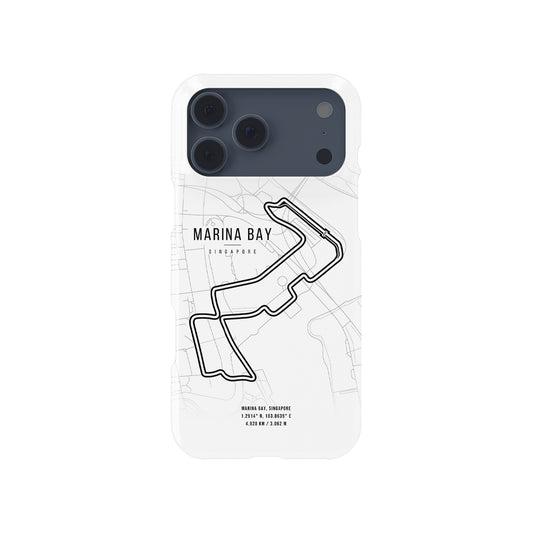 Marina Bay F1 – The Heart of Singapore's Night Races Formula 1 racing iPhone case view 1