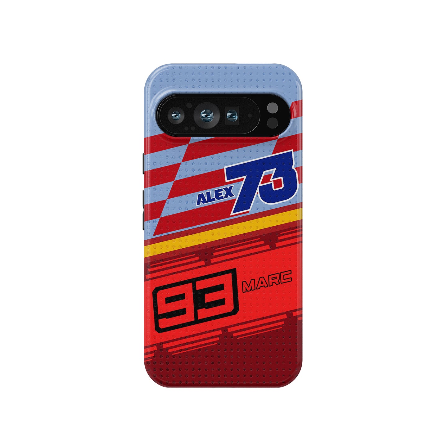 Márquez Brothers Ducati Tribute Phone Case – Dual Racer Design (Pixel, OnePlus, Xiaomi, Huawei)