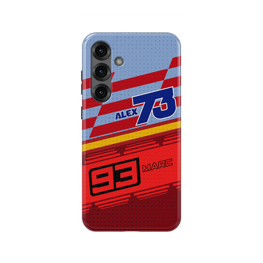 Márquez Brothers Ducati Tribute Phone Case – Dual Racer Design (for Samsung)