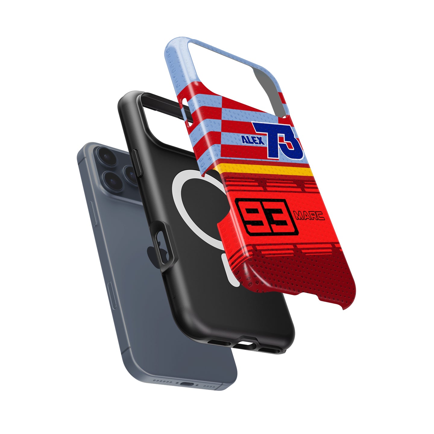 Márquez Brothers Ducati Tribute Phone Case – Dual Racer Design (Pixel, OnePlus, Xiaomi, Huawei)
