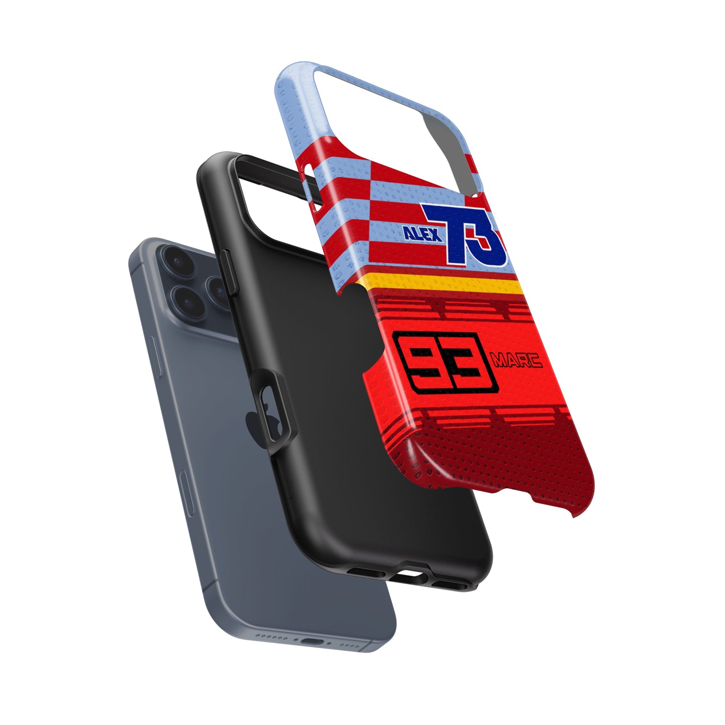 Márquez Brothers Ducati Tribute Phone Case – Dual Racer Design (for iPhone)