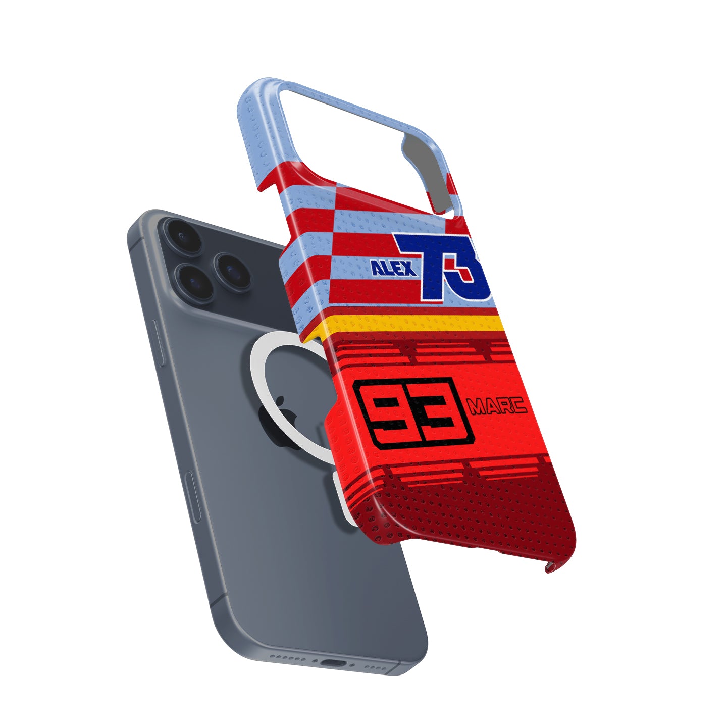 Márquez Brothers Ducati Tribute Phone Case – Dual Racer Design (for iPhone)