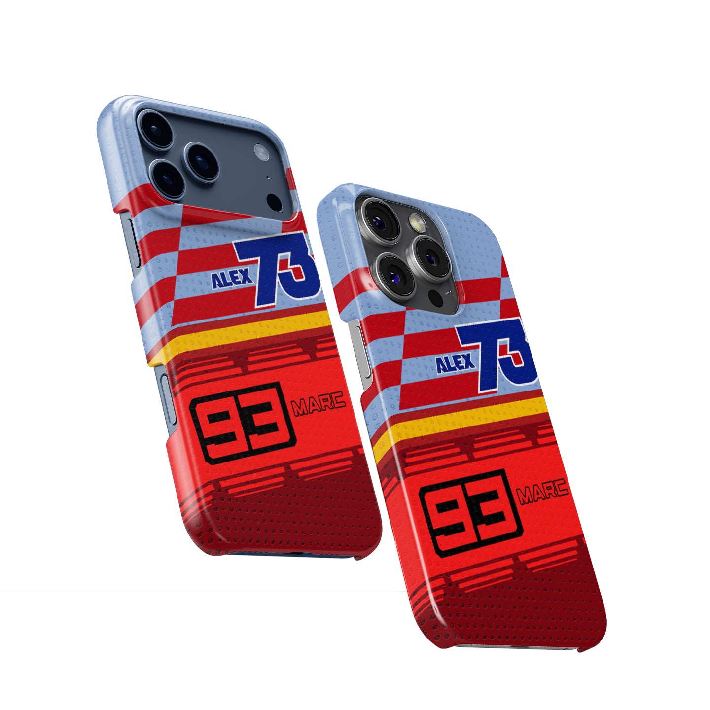 Márquez Brothers Ducati Tribute Phone Case – Dual Racer Design (for iPhone)