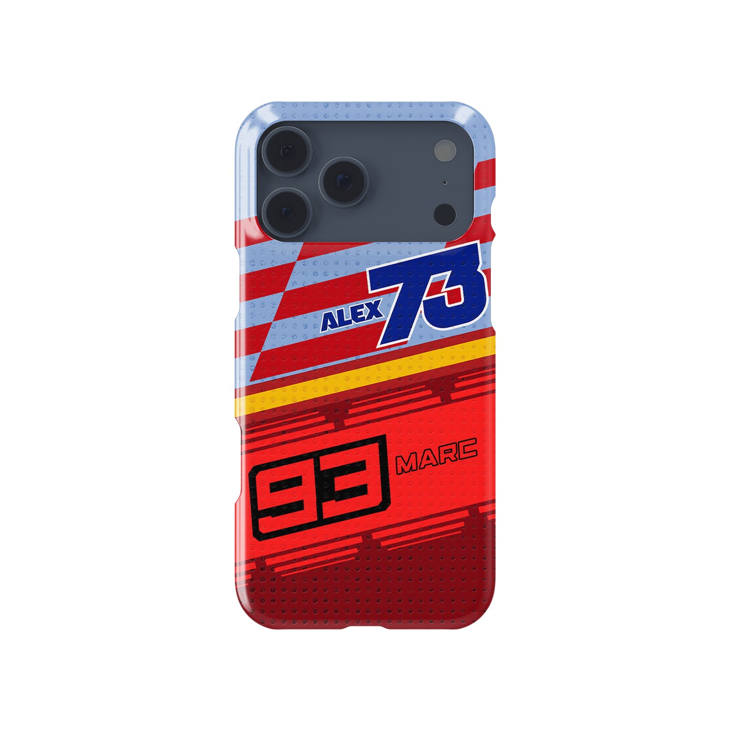Márquez Brothers Ducati Tribute Phone Case – Dual Racer Design (for iPhone)