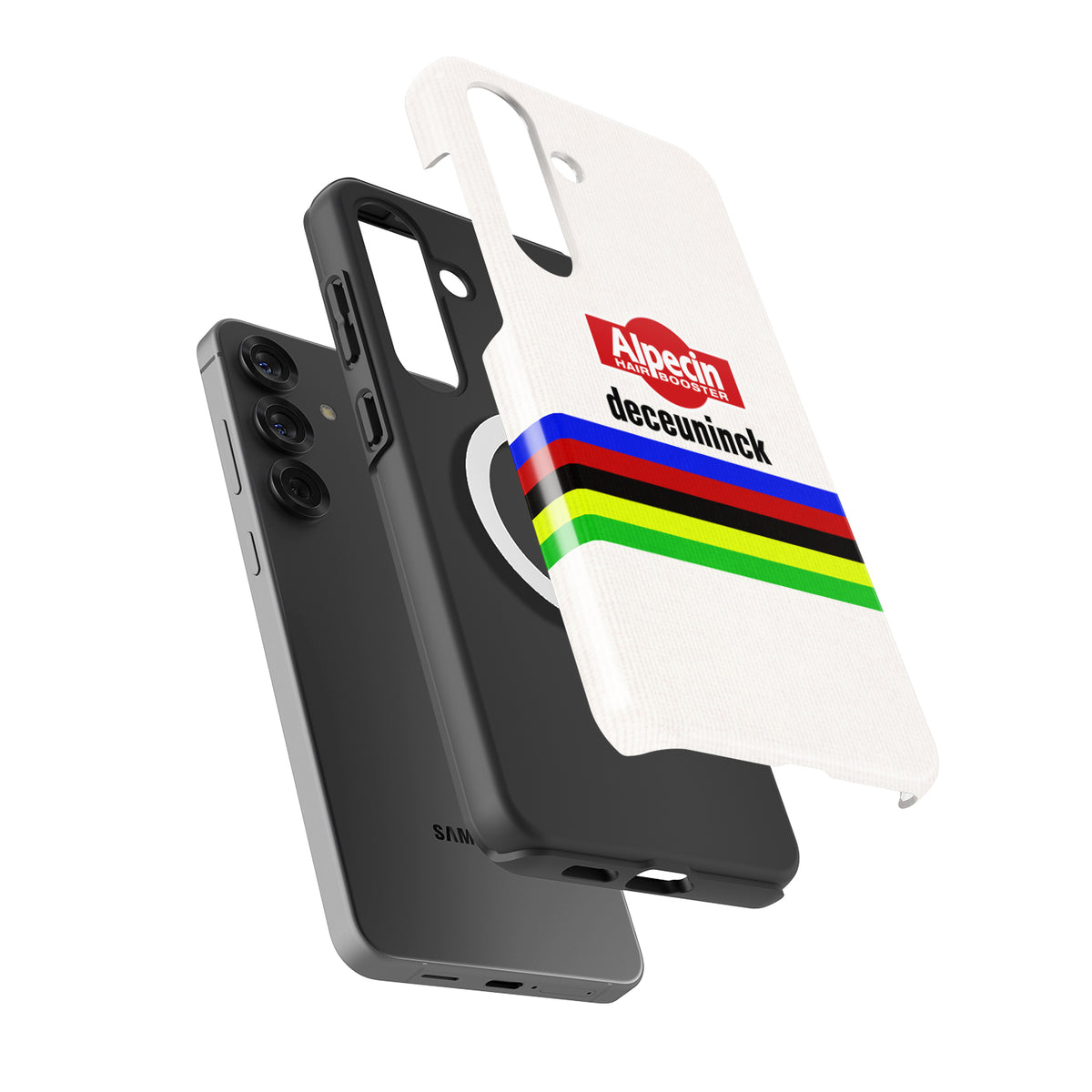 Celebrate Victory: Mathieu van der Poel 2024 World Champion Phone Case