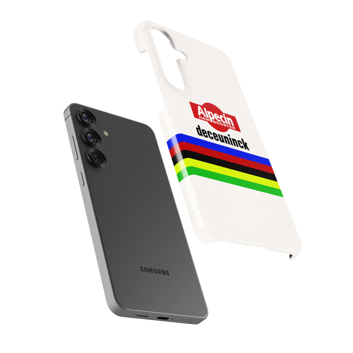 Celebrate Victory: Mathieu van der Poel 2024 World Champion Phone Case