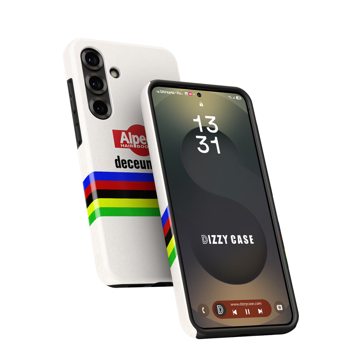 Celebrate Victory: Mathieu van der Poel 2024 World Champion Phone Case