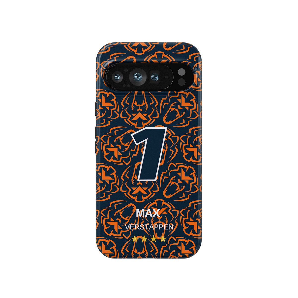 Max Verstappen 2025 F1 Champion Phone Case – Orange Lion Edition (Google, Huawei, Xiaomi, OnePlus)