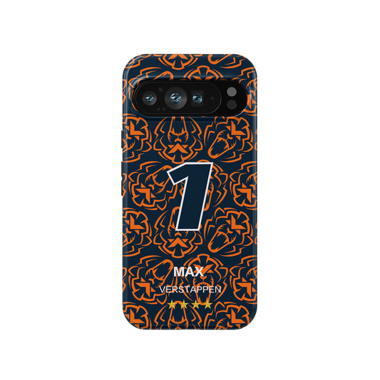 Max Verstappen 2025 F1 Champion Phone Case – Orange Lion Edition (Google, Huawei, Xiaomi, OnePlus)