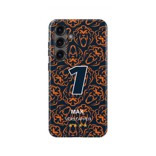 Max Verstappen 2025 F1 Champion Phone Case – Orange Lion Edition (Samsung)